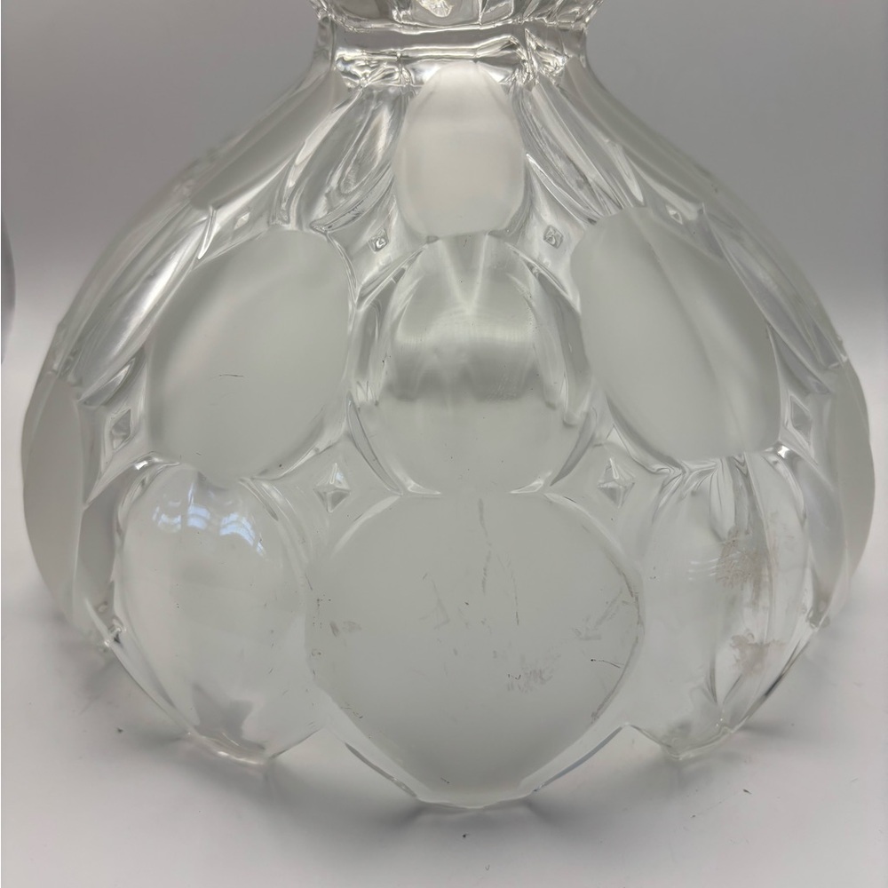 Vintage Crystal Elegant Clear Glass Decorative Bowl - Picture 8 of 8